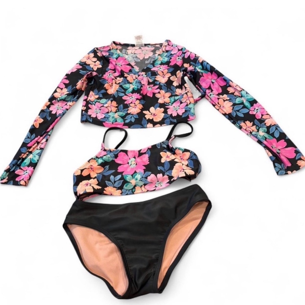 3 Piece Art Class Rash Guard Swim Set